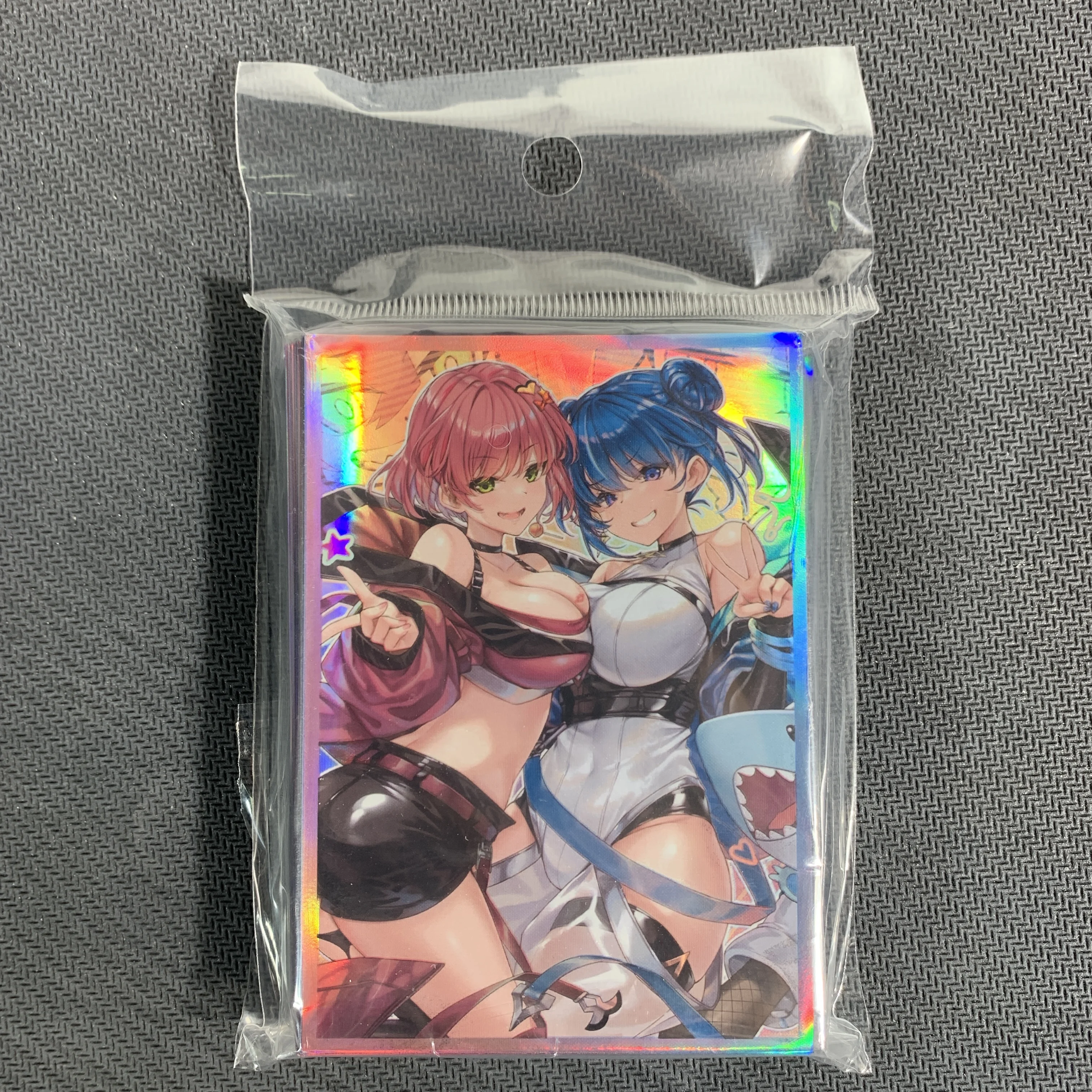50PCS 63X90mm YGO Card Sleeves Numerous Game Characters High Quality Japanese Size Color Flash Card Protective Cover Anime