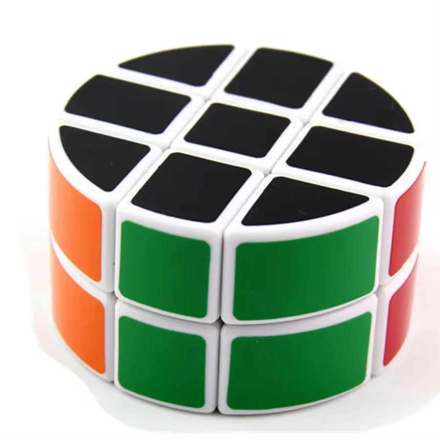 Lanlan 2X3X3 233ก้อนเค้กทรงกลมลูกบาศก์มหัศจรรย์สร้างสรรค์อย่างเรียบเนียนของเล่นมนุษย์ต่างดาวบิดเร็วสำหรับนักเรียนเป็นพิเศษลูกบาศก์มหัศจรรย์