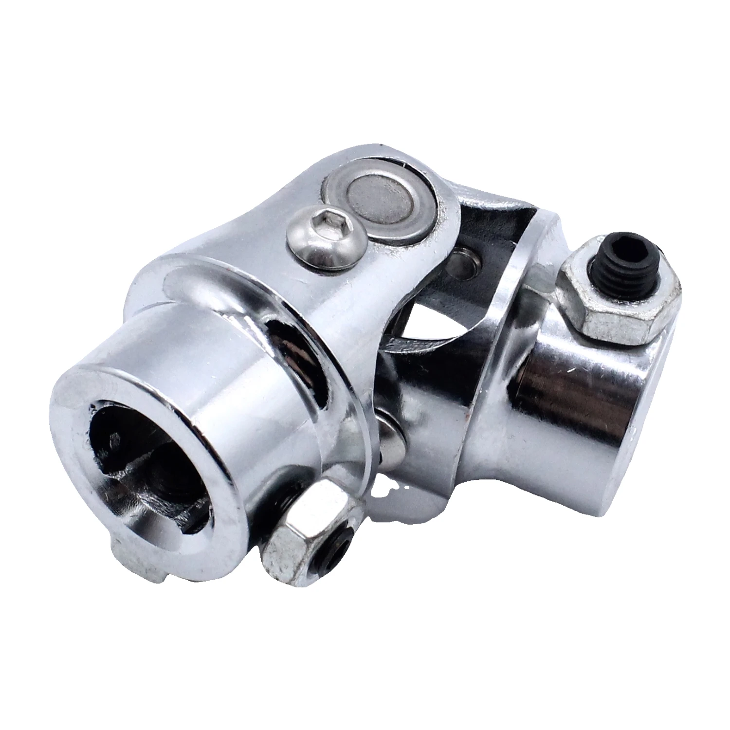 1 buah 3/4 "DD X 3/4" DD Double D baja anti karat Universal Steering u-joint untuk mobil