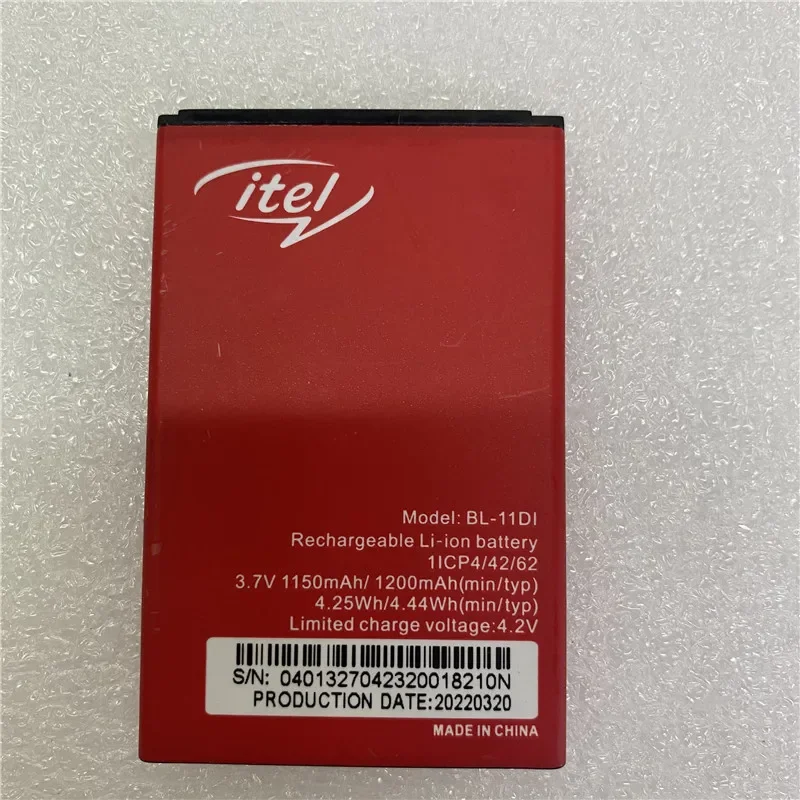 

In Stock for ITEL BL-11DI battery High capacity Long standby time New production Date for Itel battery