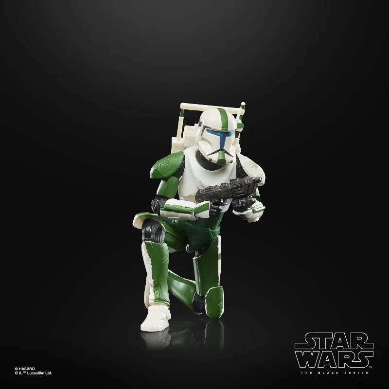 Genuine Hasbro Star Wars The Black Series RC-1140 (Fixer) RC-1138 (Boss) Republic Commando 6" Action Figure Gaming Greats Model view 3