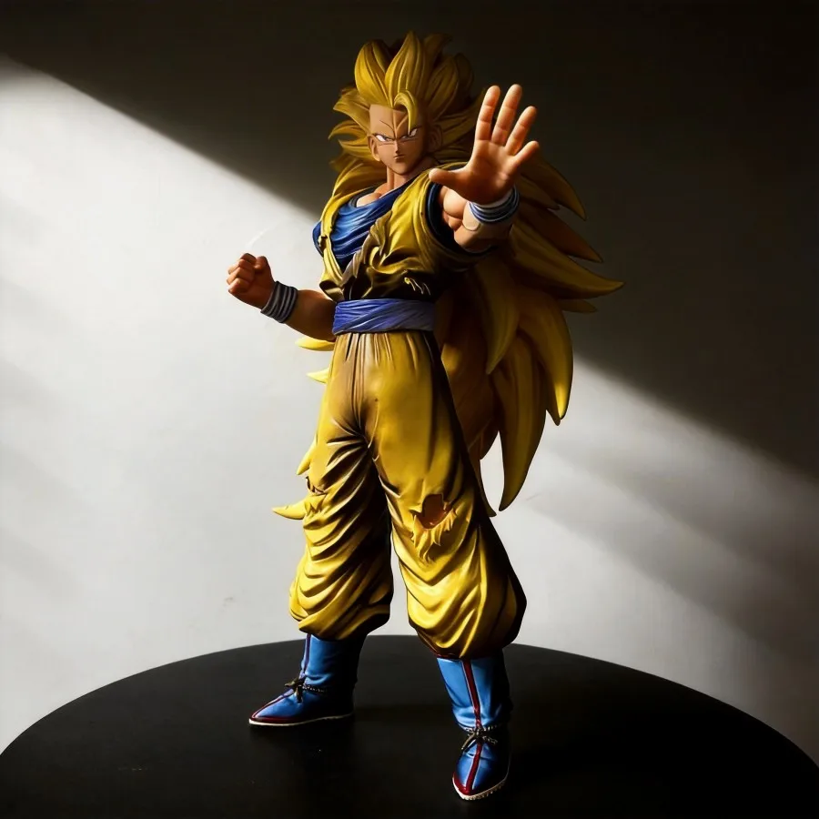 

Son Goku (Super Saiyan 3) Anime Model Figure from Dragon Ball Z - 32cm Collectible Model Decorative