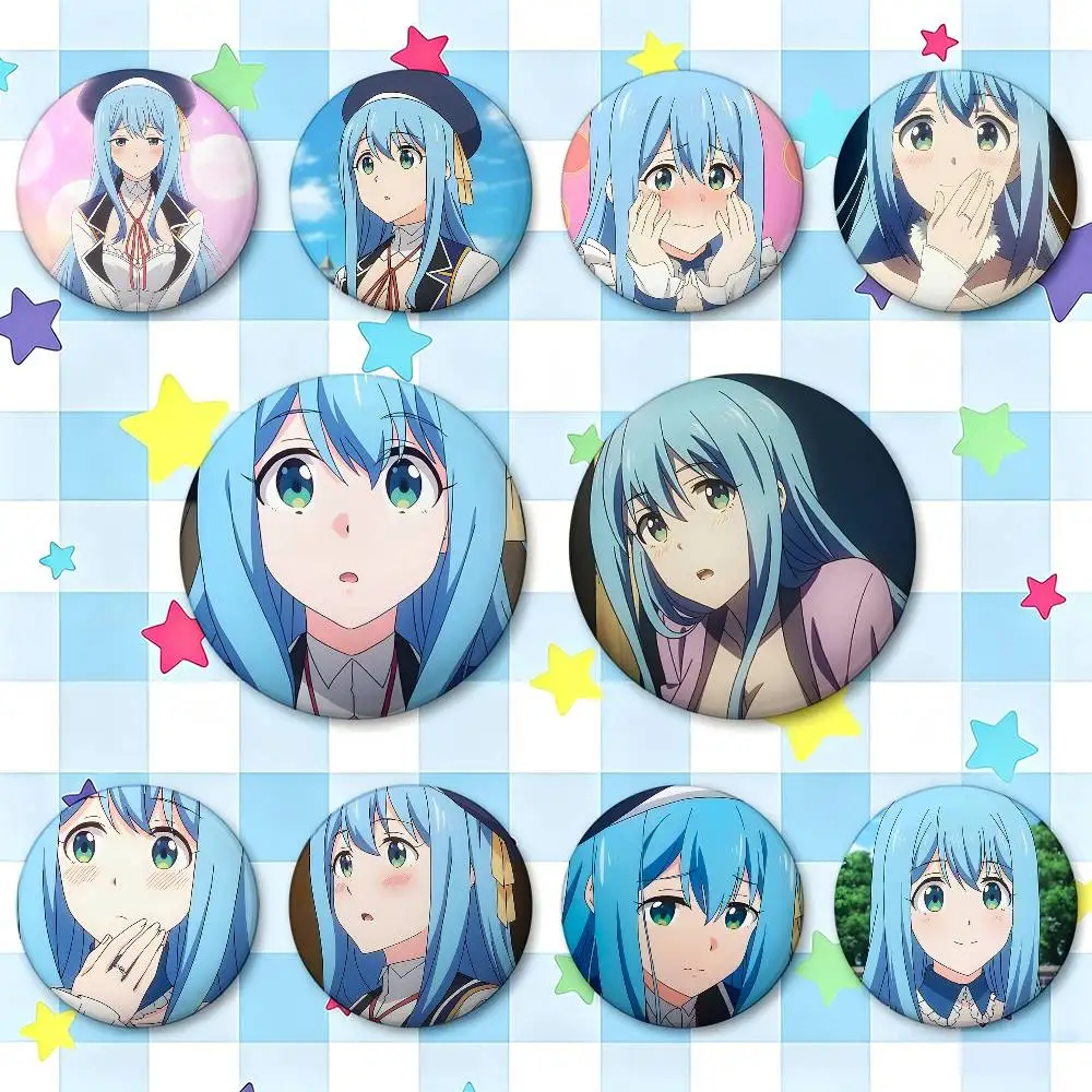 Sicily Von Claude Anime Characters Badges Button Round Creative Pin Brooch Badge Bag Decor Accessories Fans Collect