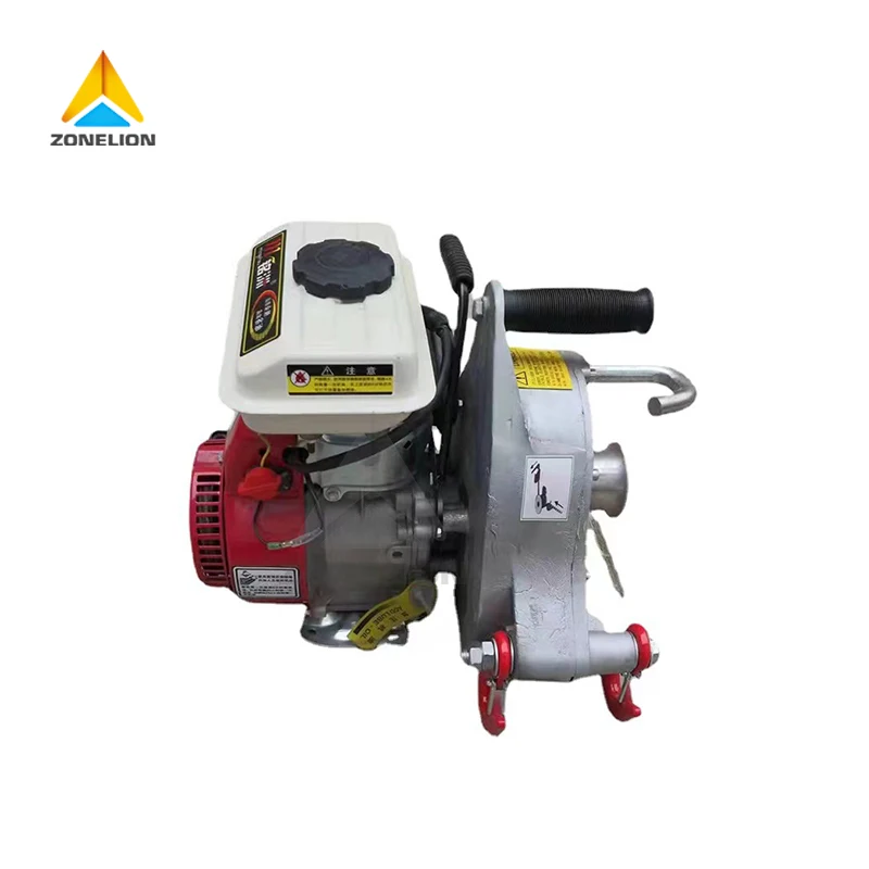 

Retractable Dual Motor Cutter Grinding Cable Puller Winch to Pull Electric Cable in Line Construction