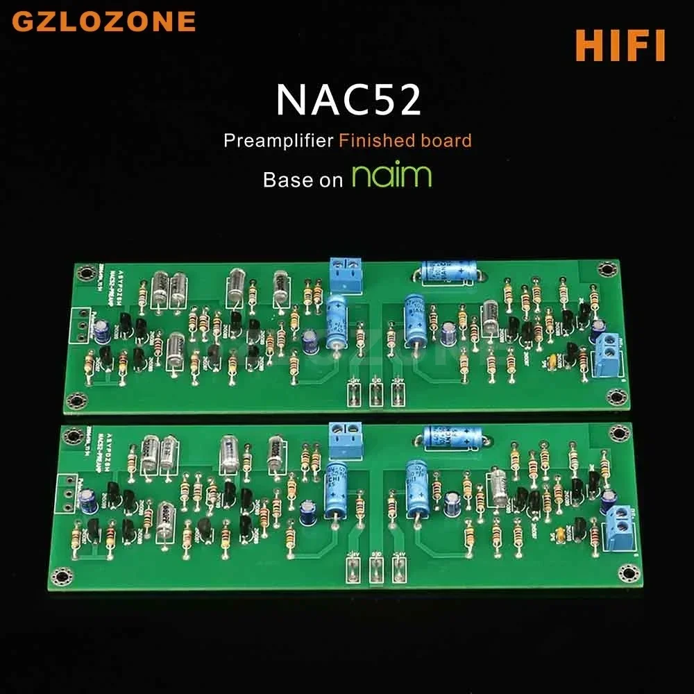 Flagship 2CH HIFI Stereo NAIM NAC52 Preamplifier PCB/DIY Kit/Finished board