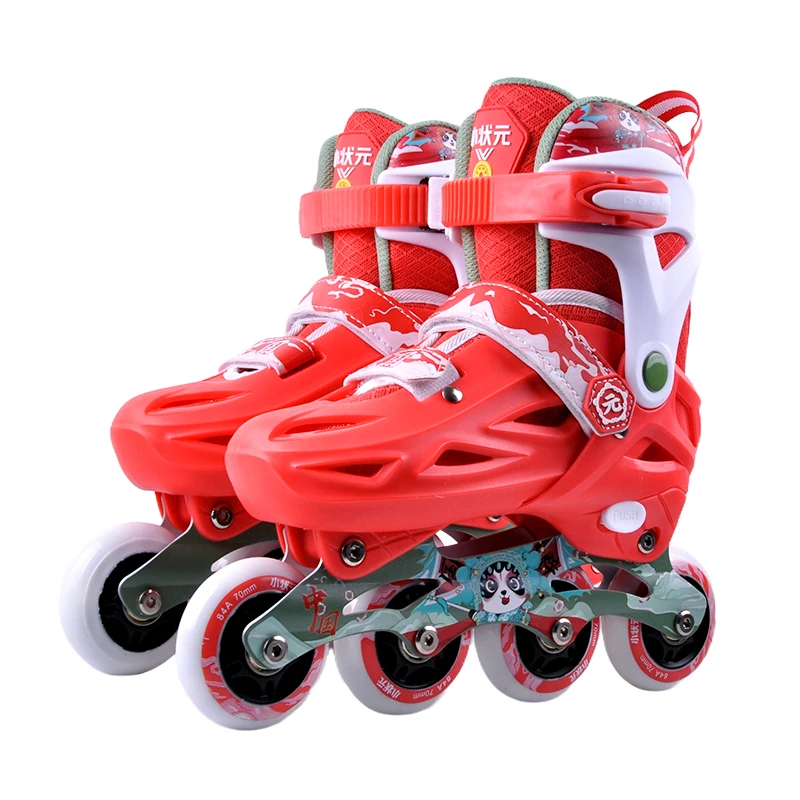 

Роликовые коньки для девочек и мальчиков с полной подсветкой, регулируемые роликовые коньки для начинающих для детей