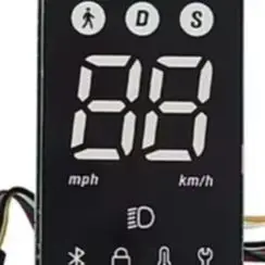 

Для электросамоката Xiaomi 4 Lite 2-го поколения: ЖК-дисплей, приборная панель, зеленый цвет, материал ABS, легкий вес