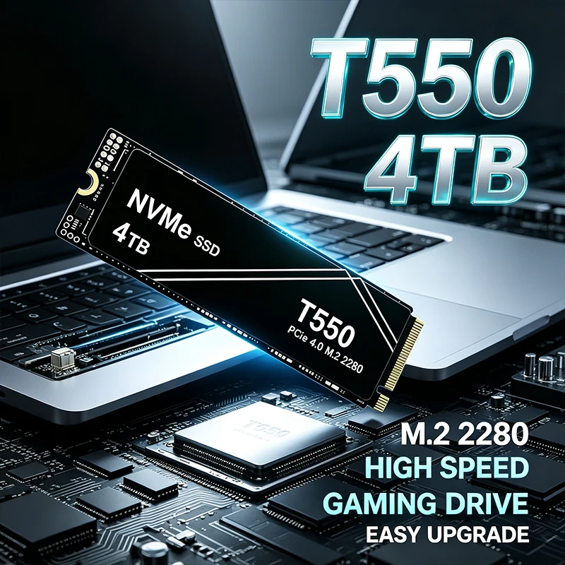 Pc Gaming Upgrades - SSD NVMe PCIe4.0 T550 berkecepatan tinggi