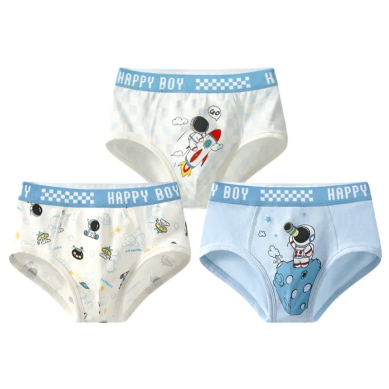 Boys Brief Underwear Kids Shorts Underpanties for 2 3 4 6 8 10 12 14 Years Old Boys Clothes 243004 2-14yrs Summer Cotton