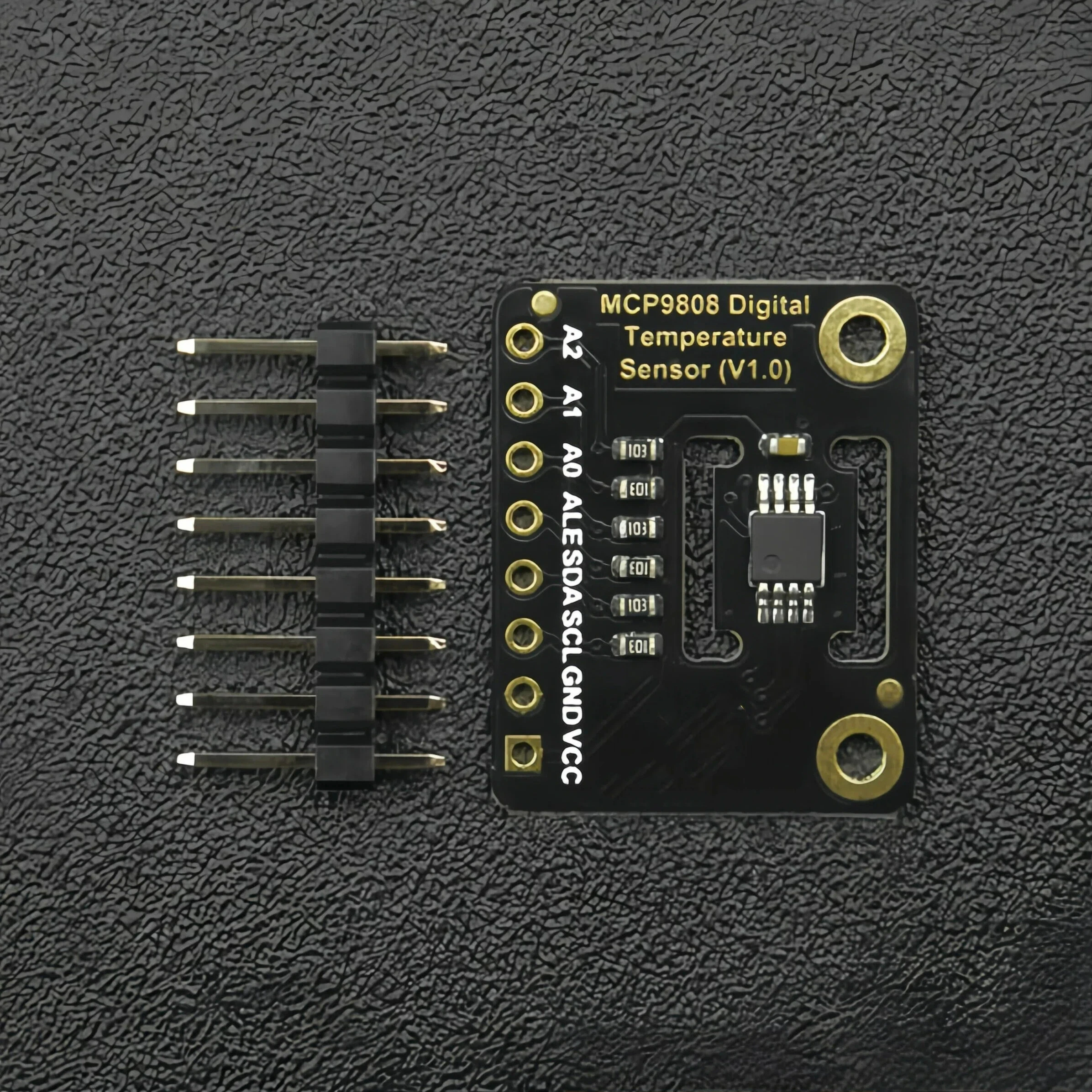

Высокоточный цифровой датчик температуры Fermion MCP9808 ±0.25 ° Высокоточный модуль I2C для Arduino