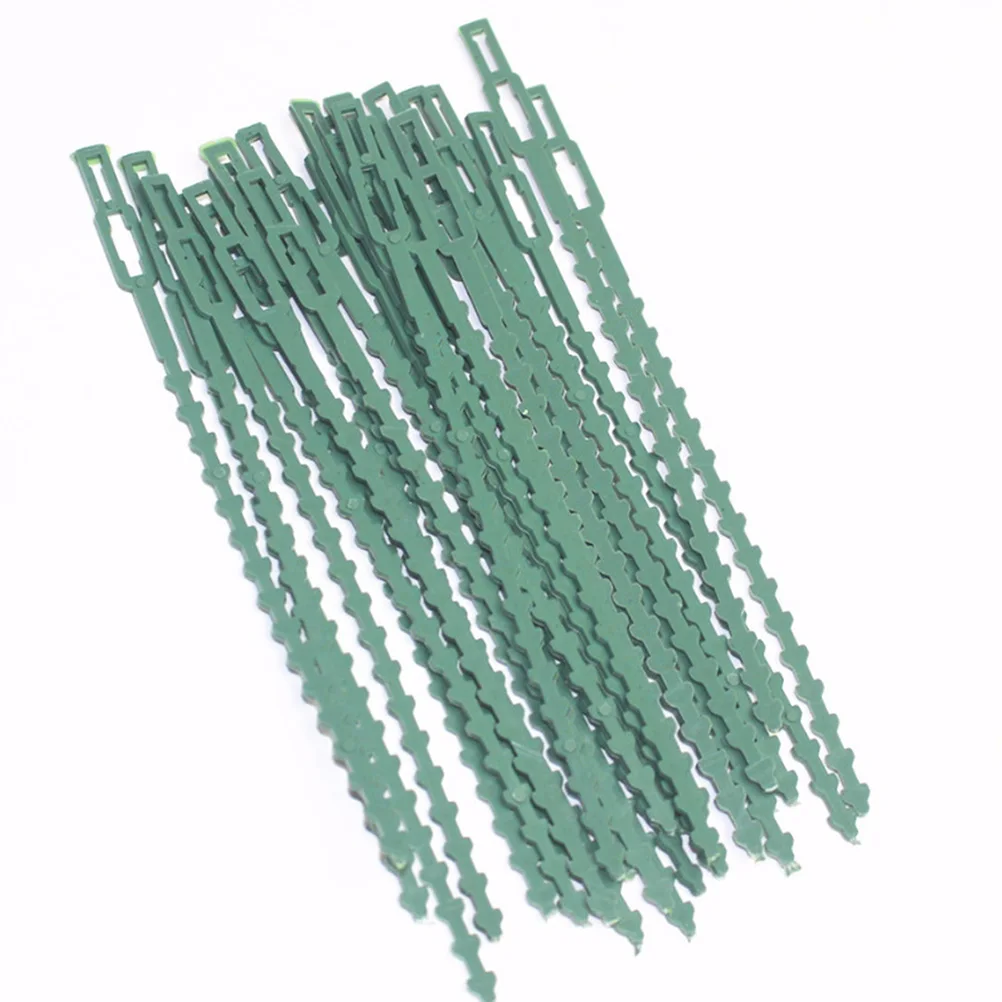 

100 Pcs Garden Tying Ties Reusable Secure Climbing Plants Gardening Cable Lace up