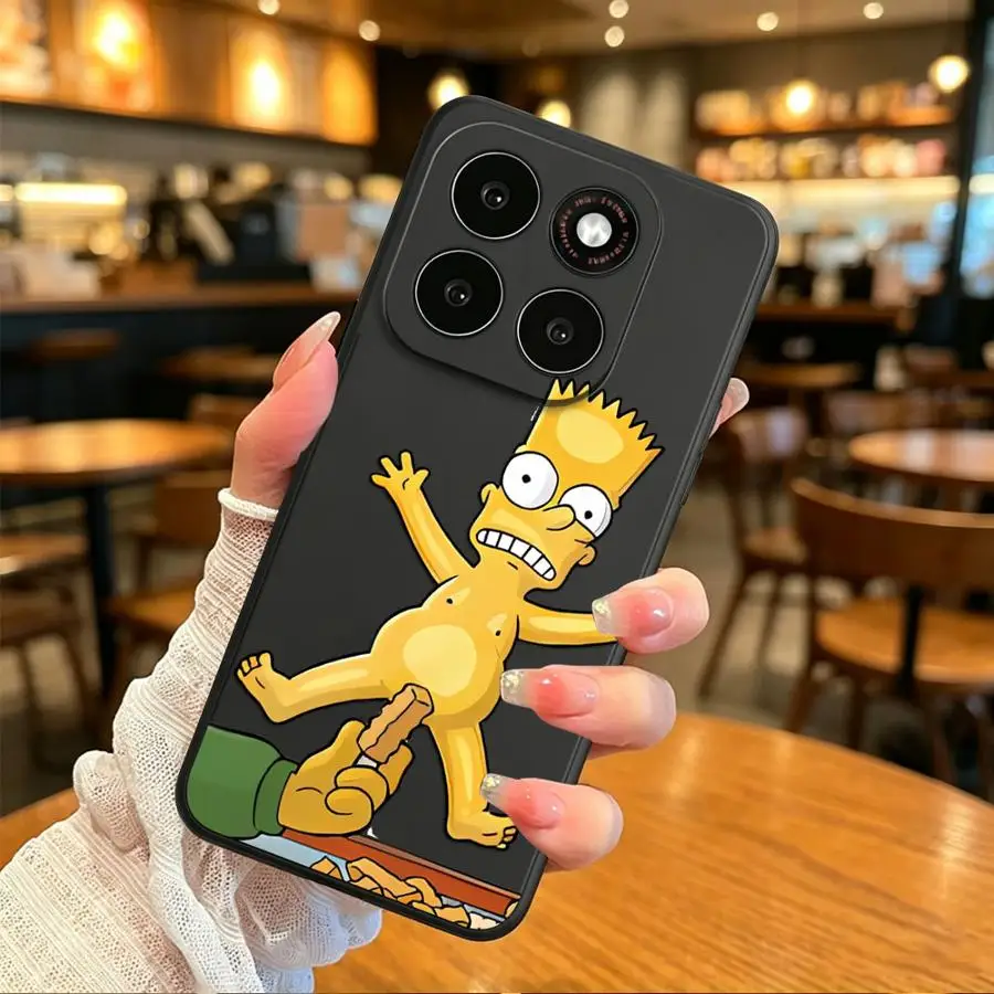 Case for Motorola G96 G60s G53 G30 G22 Edge 70 50 40 20 Pro 30 Lite S30 G52 G85 G86 G32 G71 G50 G51 G73 Phone Cover S-simpsons view 3