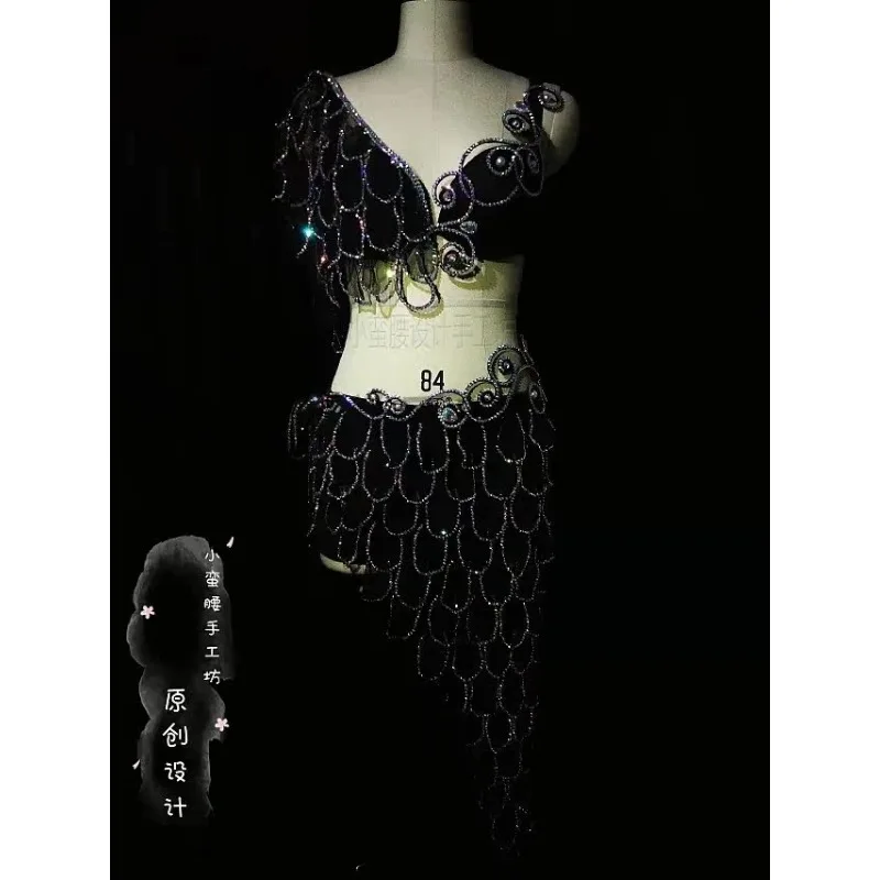Customized Belly Dancewear Eastern Dance Drume Performance Costume/Practice Clothes/Accessories/Stage Wear
