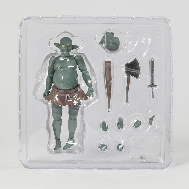 ゴブリンフィギュア1/12スケール6インチ,アクセサリー付きアクション