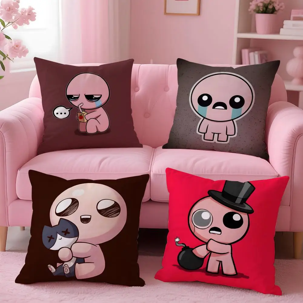 Game TThe Binding of Isaac Cushion Cover Cushion Cover Set 4Pcs 50x50 45x45 40x40 Pillowcase Decorative Sofa Home Decor