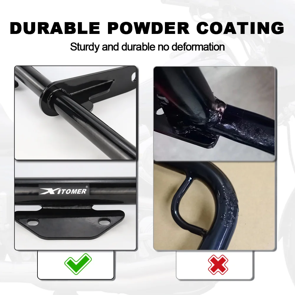 Motorcycle Highway Peg Crash Bars Crash Cage For Harley Dyna Street / Fat Bob Low Rider Wide Glide Switchback Sport Glide Custom