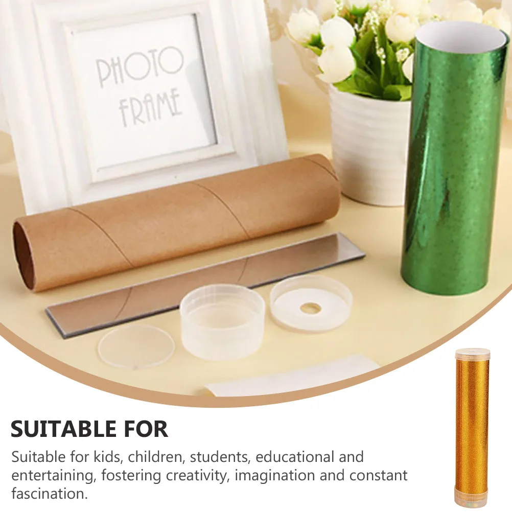 

JOINPAYA Plastic Kaleidoscope Brain Preschool Learning Toy Kit for Kids Science Developmental Educational Activity