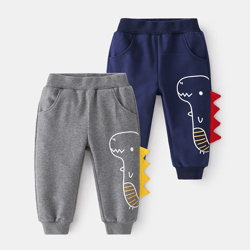 

2026 Spring Toddler Boys Pant Crocodile Embroidery Kids Baby Boys Jogger Pant Newborn Boys Children Boys Casual Pant Trouser