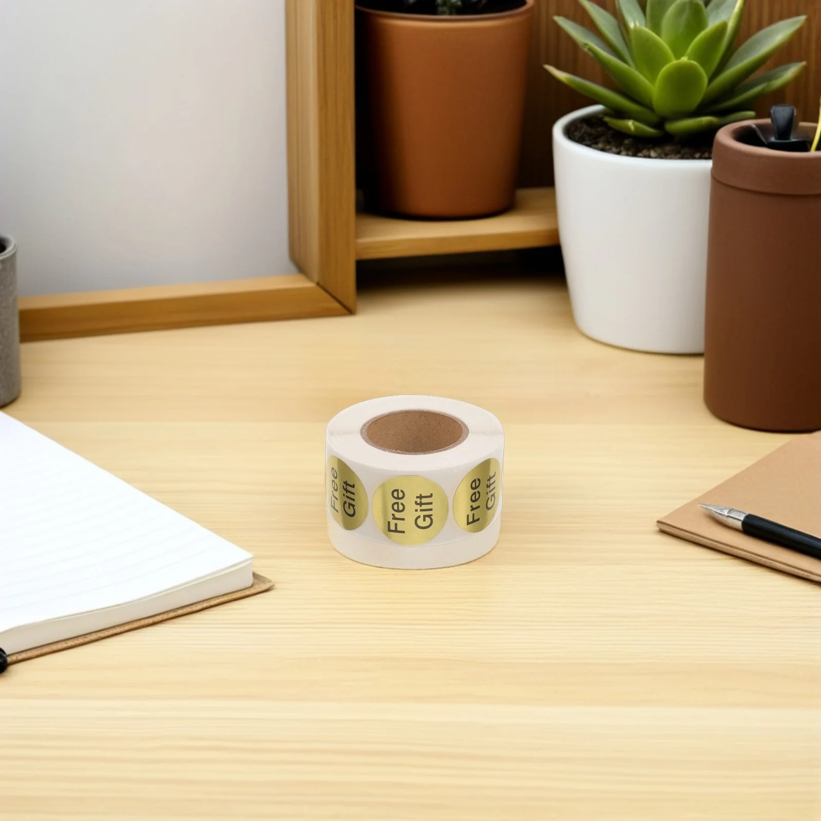 

1000Pcs Self Adhesive Label Sticker - Free Gift Stickers for Small Business Customer Appreciation Sealing Labels Present