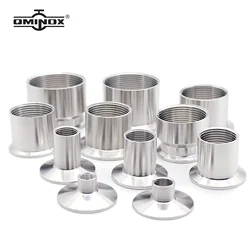 SS304 Tri clamp Female adapter Stainless Steel 316L Clamp BSPT Female coupling BSPT Female 1/4