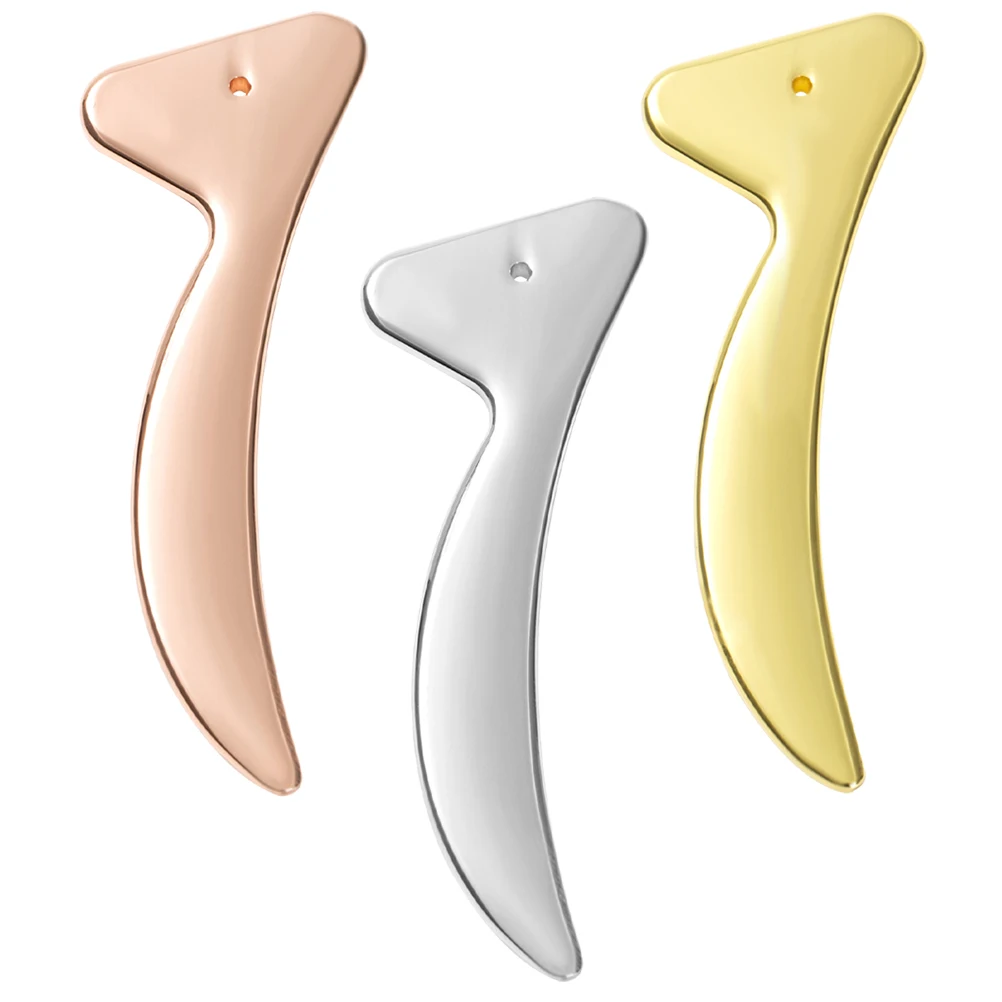 

3pcs Eye T-Shaped Facial Massage Tool Lightweight Skincare Spatula Reduce Eye Edema Manual Face Massaging Rod