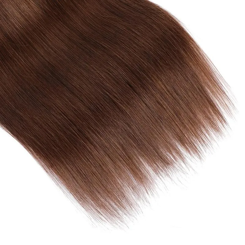 Bundles de cheveux raides pour femmes, 100 vrais cheveux humains brésiliens, extensions de tissage Remy, document 4 #, 100% g/pc