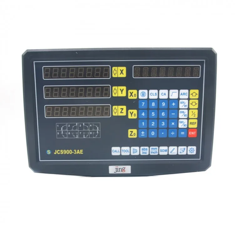 Hoge Precisie 5um 3 As Digitale Uitlezing Dro Voor Freesmachine