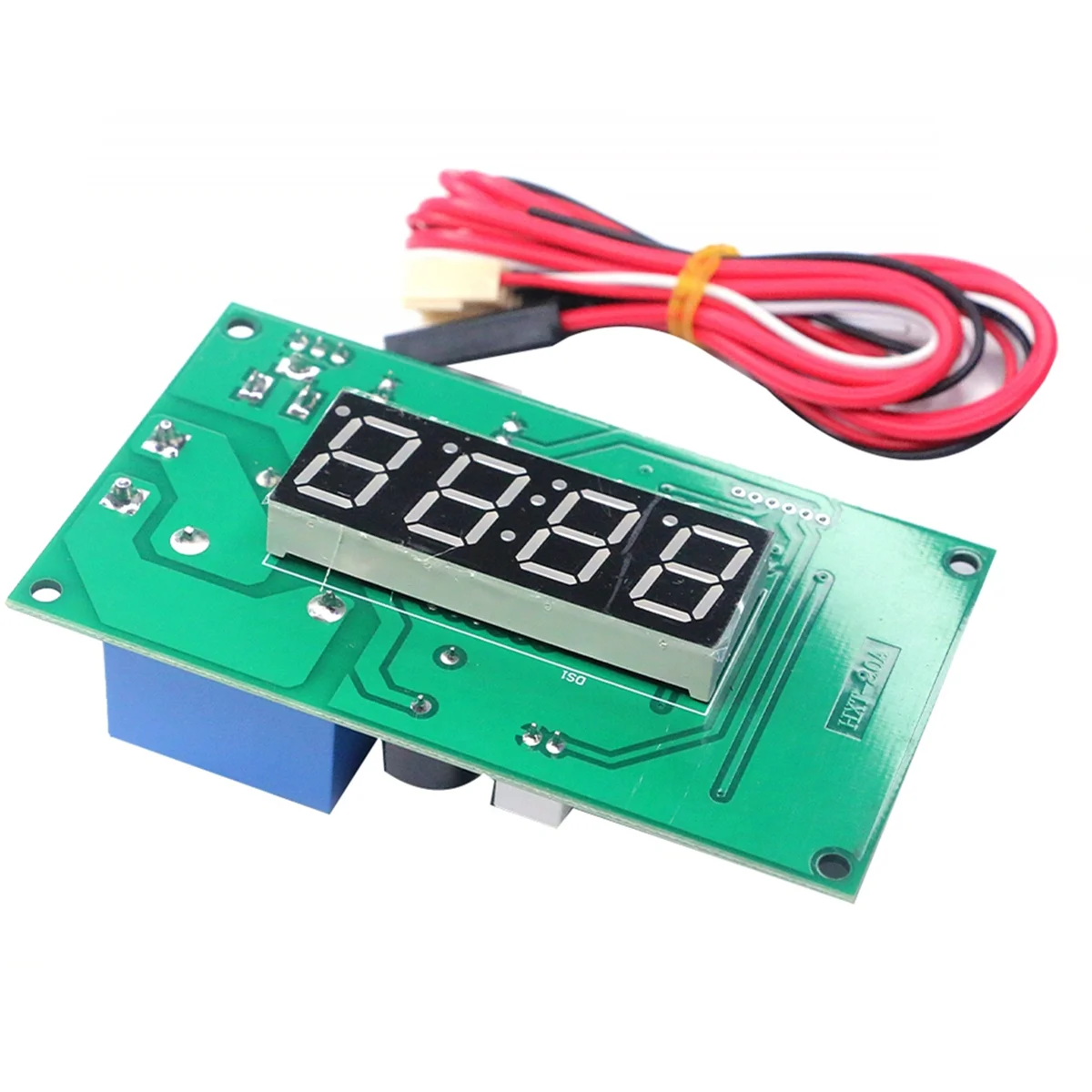 Four Digits Timer Control Board for Coin Acceptor Massage Chair Water Arcade Vending Washing Machine Game