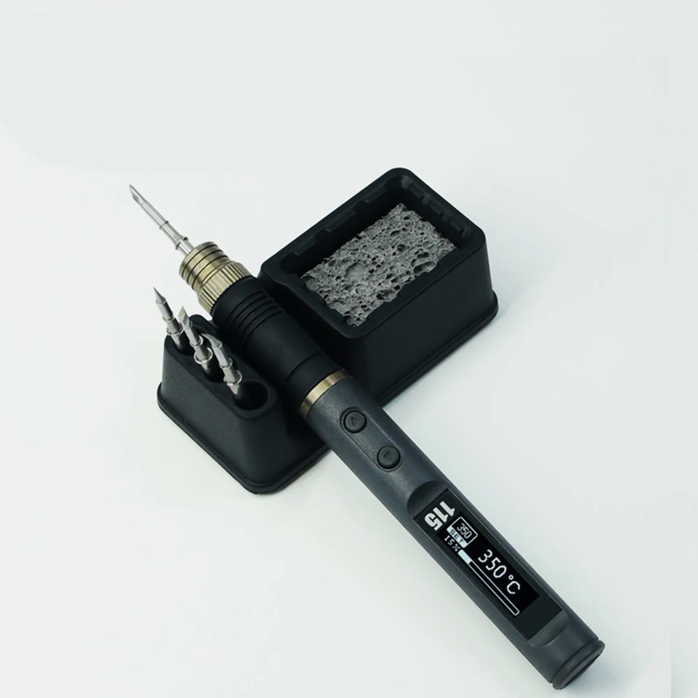 Digital Display Cordless Soldering Iron Lightweight for Portable For Electronics Repair T12 245 210 115 Tip Fit