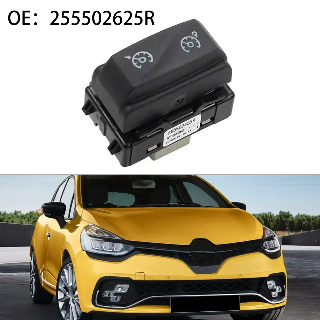 Interrupteur Régulateur De Vitesse 255502964R Pour Renault Kadjar, Koleos, Captur, Megane - Pièce Robuste Et Fiable