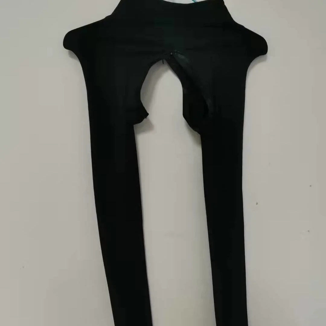 Autumn Winter Invisible Zipper Warm Pantyhose Tights Women High Waist Elastic Ladies Velvet Stockings Sexy Leggings