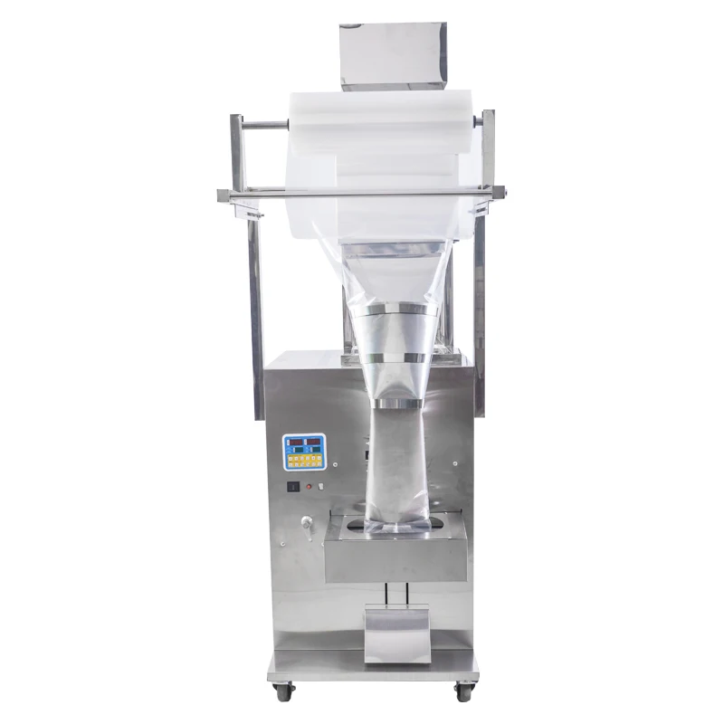 1kg Salt Yeast Sweet Maltesers Grains Vegetable Seeds Lentil Walnut Small Goods Weigher Packing Machine