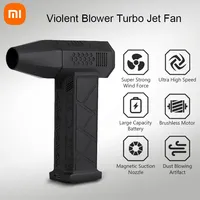 Xiaomi Violent Blower Turbo Jet Fan 130000 RPM Brushless Motor Wind Speed 52M/S Handheld Turbofan 200W High Power Mini Duct Fans