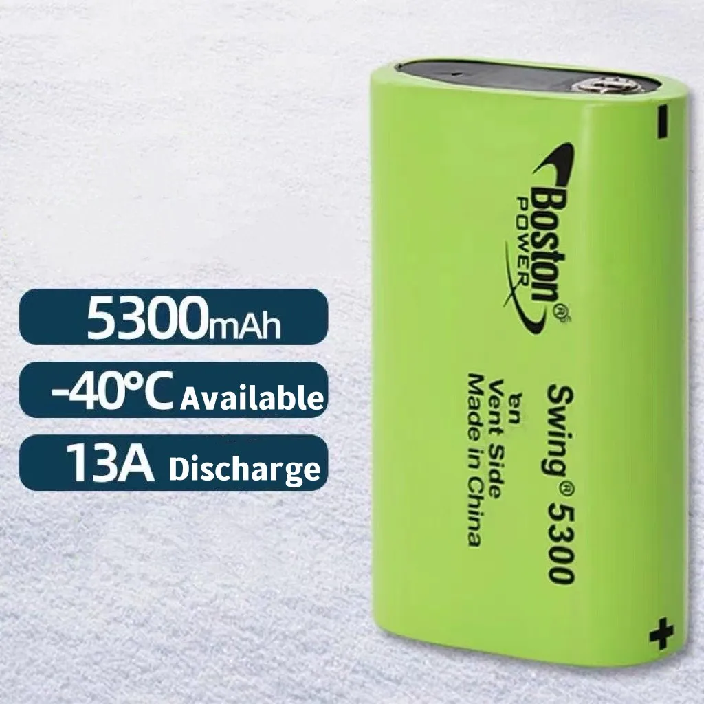 Boston 3.7 V 5300mAh Lithium Battery 3 7V Rechargeable Battery 13a Discharge Swing Lithium Battery Battery