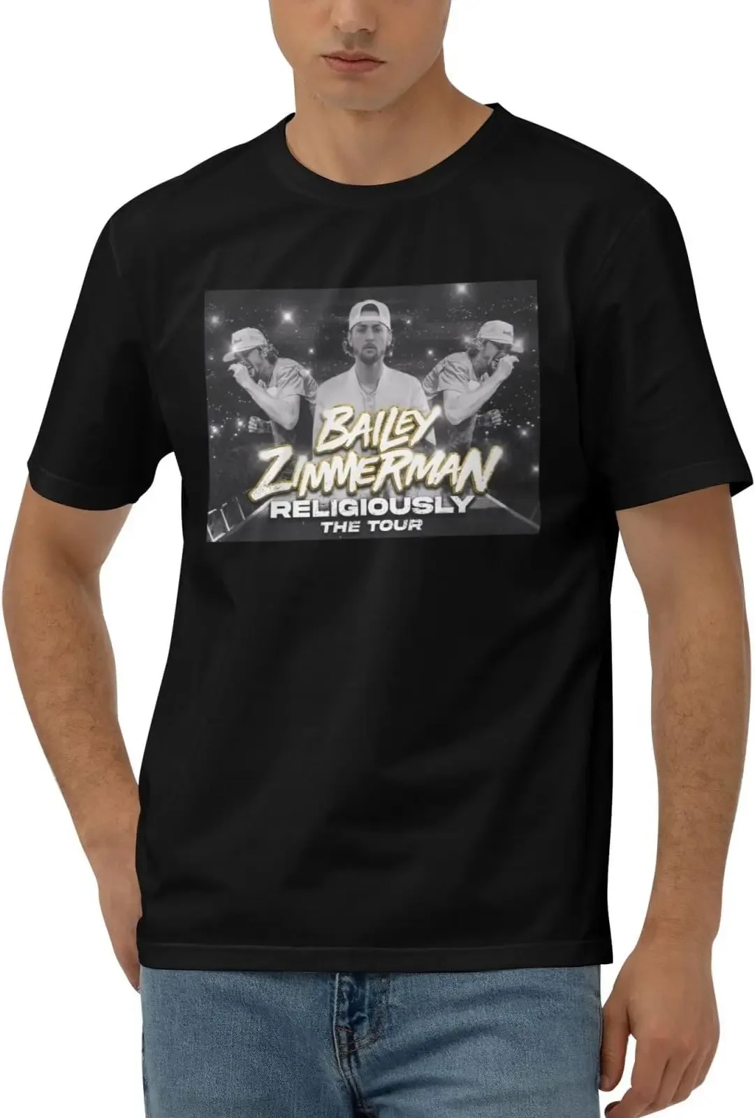 Bailey Music Zimmerman Shirts for Men Short Sleeve Cotton Tshirts Tees High Quality 100%Cotton Short Sleeve