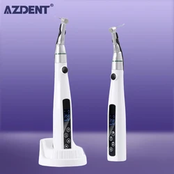 AZDENT Dental Wireless Endo Motor Smart with LED Light 16:1 Standard Contra Angle Endodontic Treatment Root Canal Therapy Tool