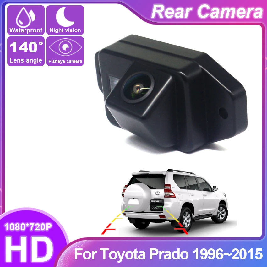 

Special car Fish Eyes Night Vision Waterproof Car Reversing Back Up Camera CCD HD For Toyota Prado 1996~2012 2013 2014 2015