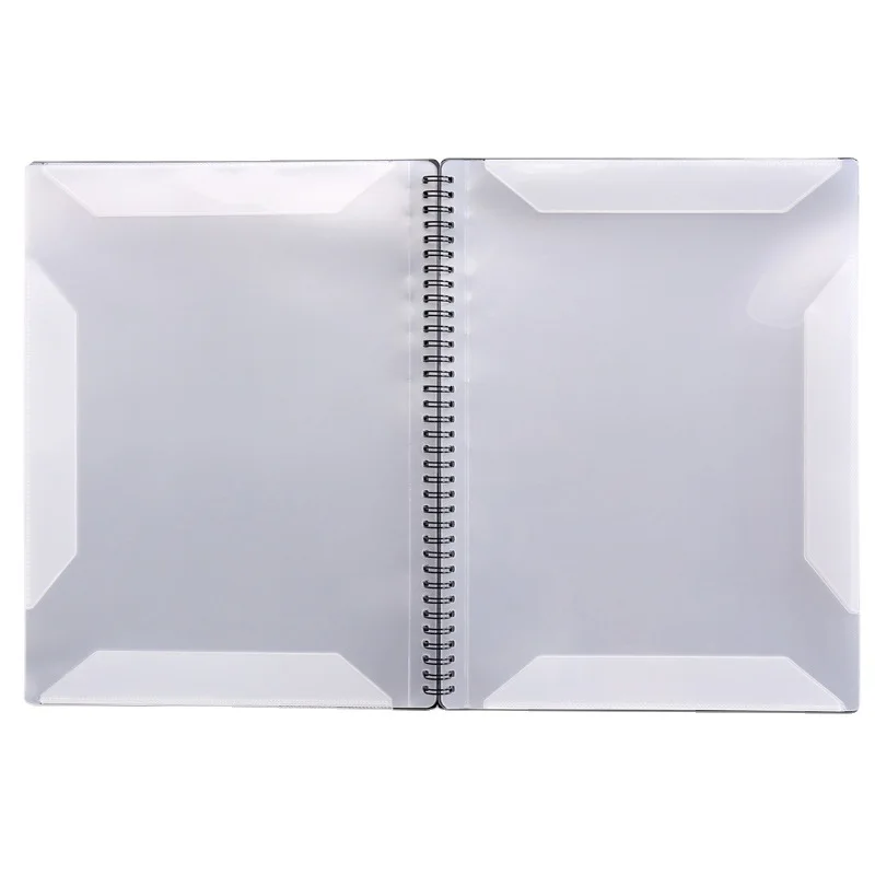 Imagem -05 - Custom Spiral Binder Music Folder Pasta de Armazenamento para Music Stand Tamanho a4 Folha de Piano Papel Nota Documento Papel Arquivo Organizador