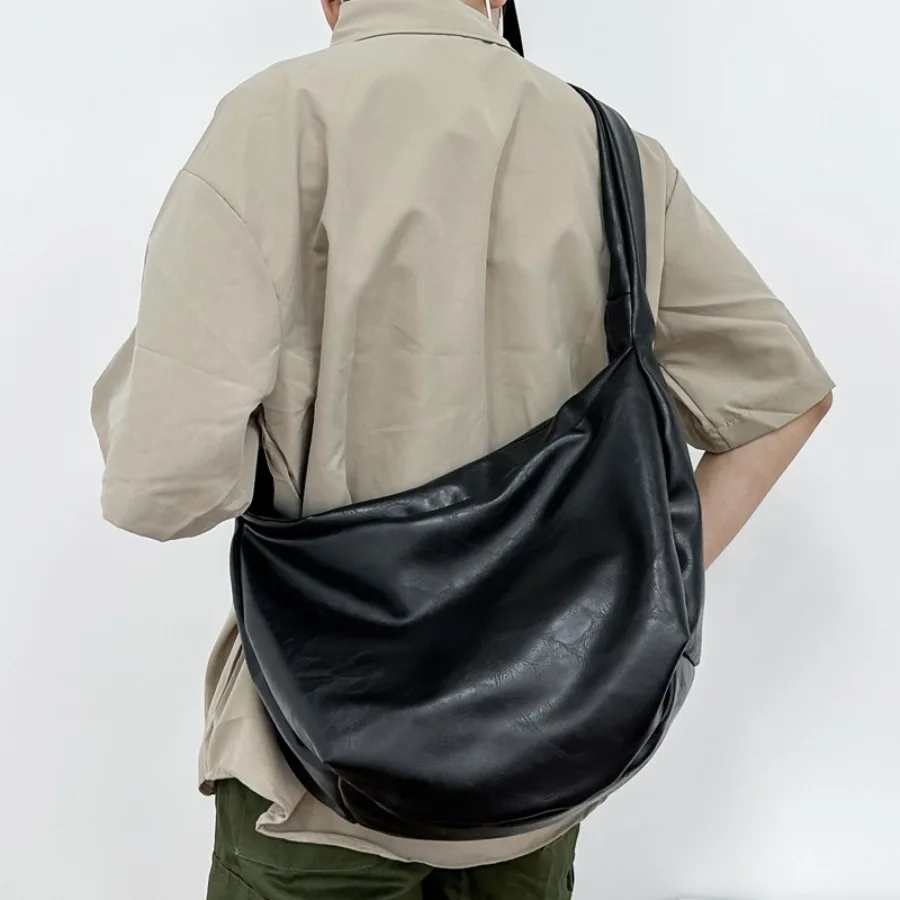 

【Новый стиль】Ретро-сумка через плечо для мужчин и женщин, сумка-тоут с большим объемом, мужская сумка, сумка для поездок на работу, студенческая сумка, рюкзак.