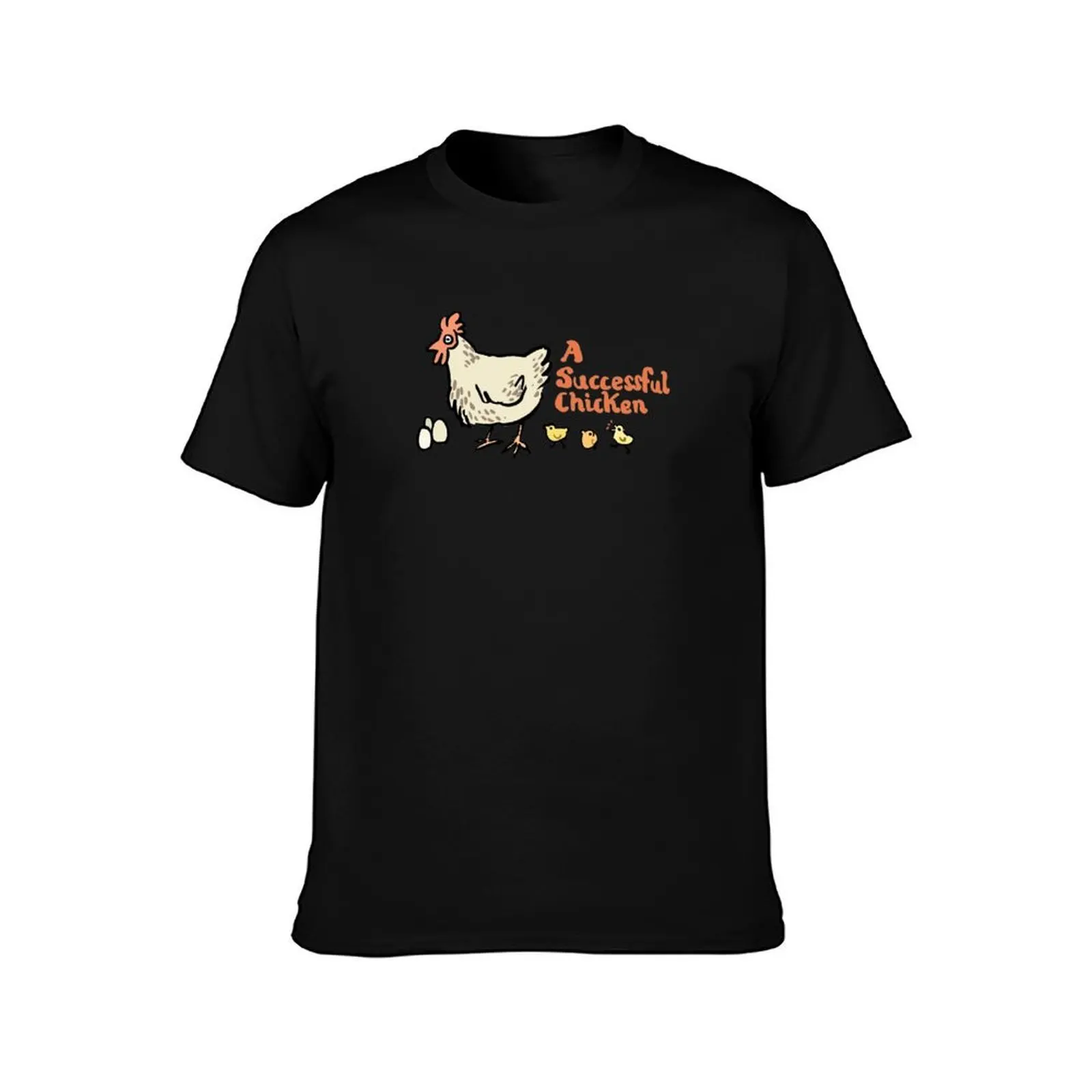 a successful chicken T-Shirt Work Wear Short Sleeve T-Shirt