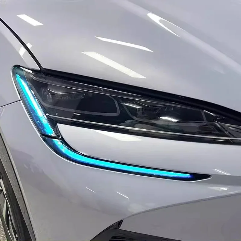Exterior Daytime Running Light For BYD Sea Lion 07EV 2024-2025 Color Changing Film Sticker Exterior Light Film Rudder Adaptation