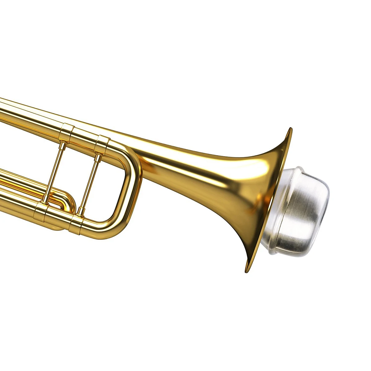 

Trumpet Sourdine Sound Mute Practice Lightweight Durable Sturdy Easy Carry Standard Pitch Quiet Night Playing