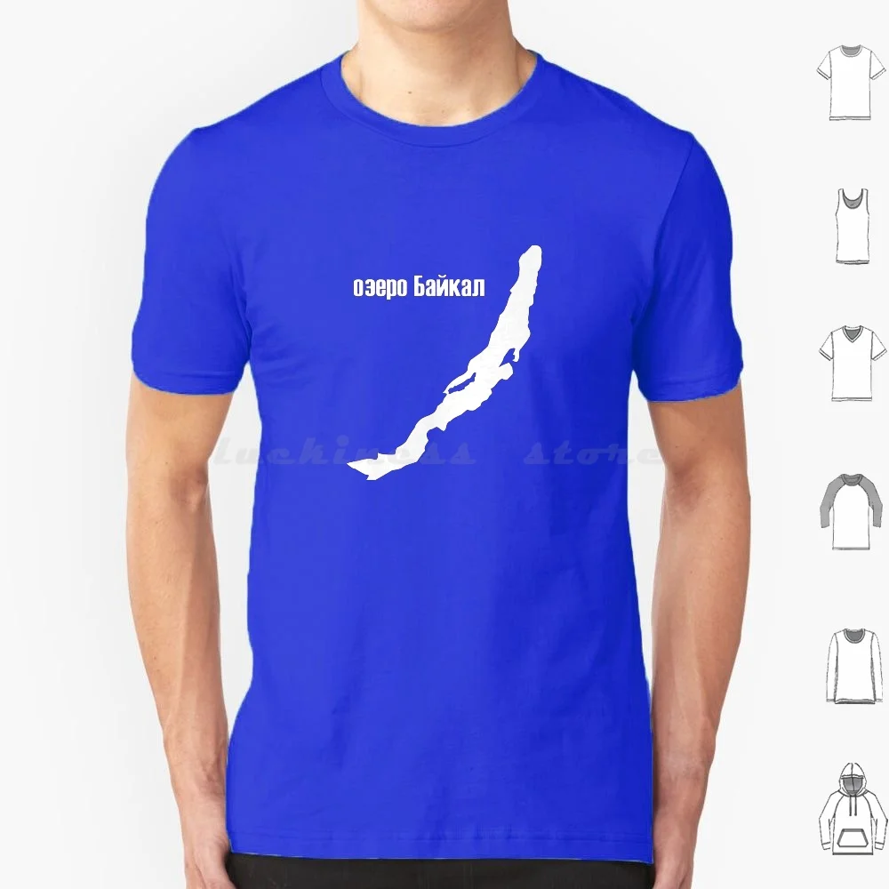 Lake Baikal T Shirt Big Size 100% Cotton Lake Baikal Russia Wilderness Water Sea Ocean Seals Freshwater Fresh Hills Mountains