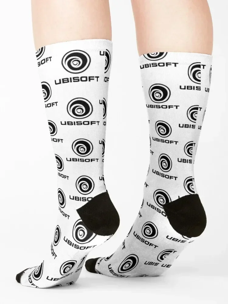 ubisoft Socks floral men cotton high quality gifts funny sock Socks Ladies Men's