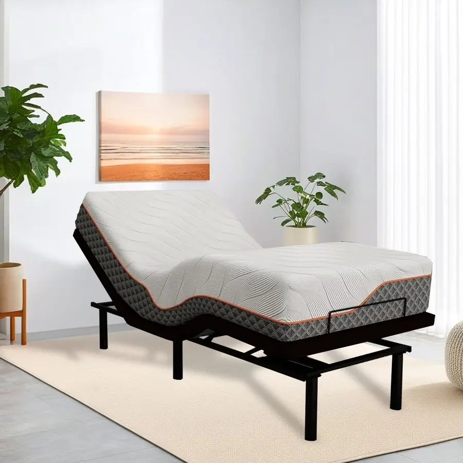Bed Frame Twin XL Bed Frames Adjustable Twin XL Bed Frame Twin Adjustable Bed Frame with Remote Electric Adjustable Bed Frame Bl