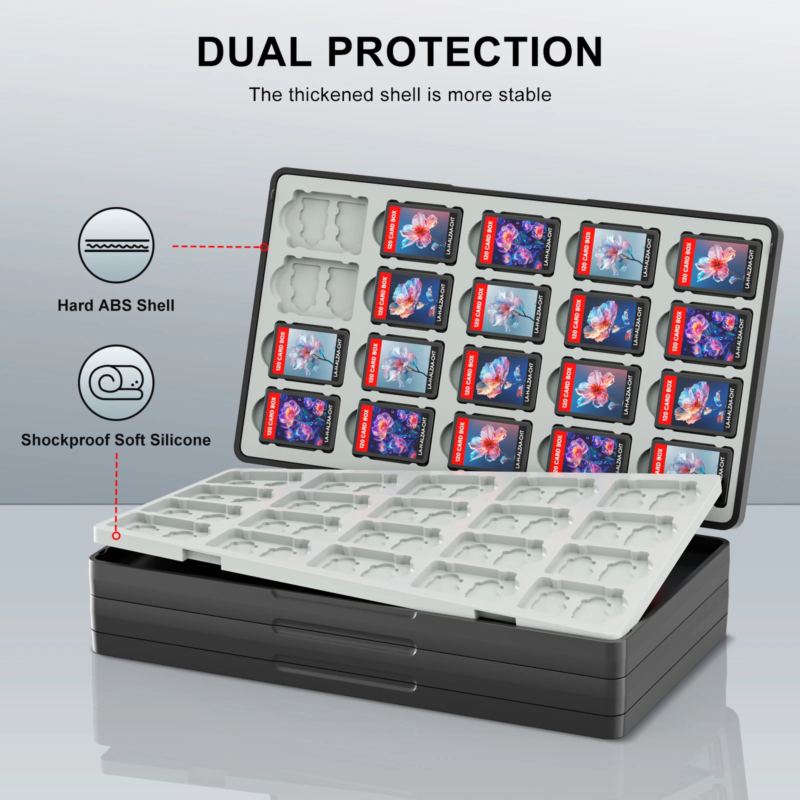 Game Card Case for Switch 2 & Switch OLED & Lite, Memory Storage