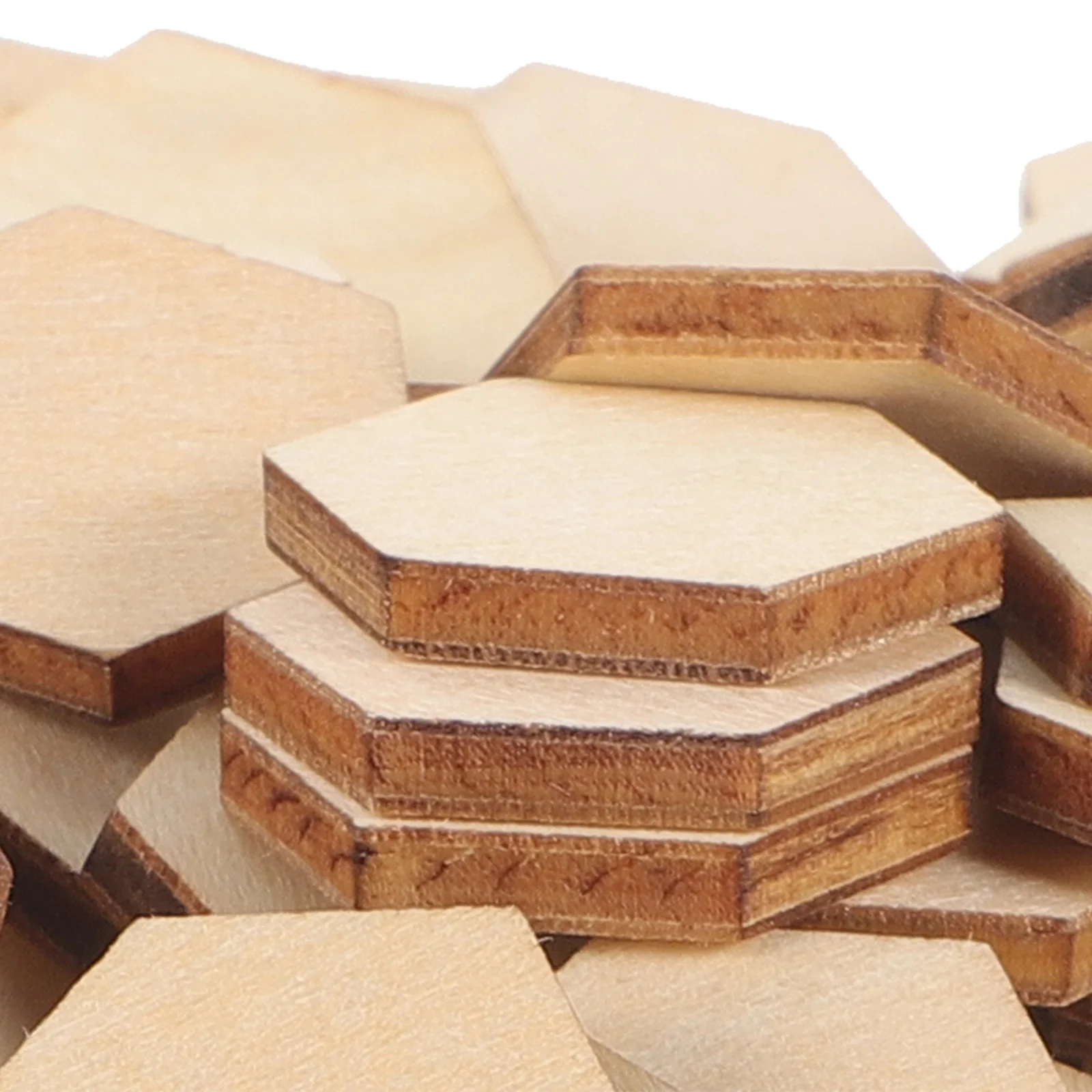 

100pc Wood Slice Ornaments 17.5Mm Beech Wooden Shapes Diy Crafts For Wedding Birthday Christmas Party Home Decor Handicraft