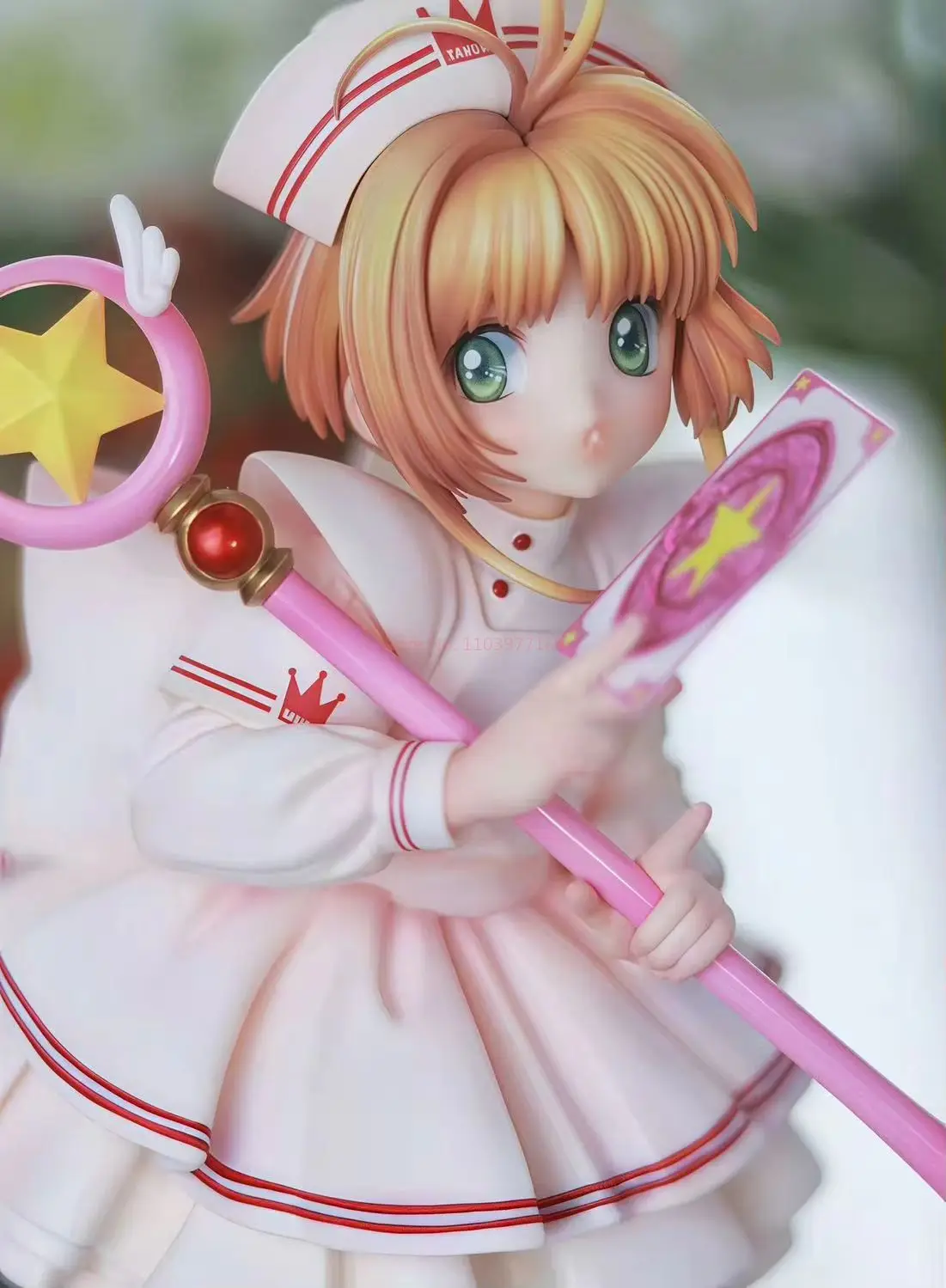 Cardcaptor Sakura Anime Pvc Figuur - Kinomoto Sakura Collectible Bureau Decoratie Ideaal Kinderen Verjaardag Kerstcadeau Speelgoed Model Standbeeld