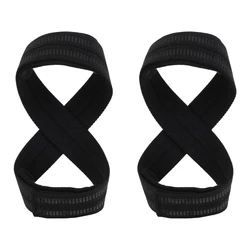 1 Pair Weightlifting Hand Belt Anti-Slip Sport Fitness Wrist Wraps Straps Gym Support Lifting Grip Belt Fitness Bodybuilding