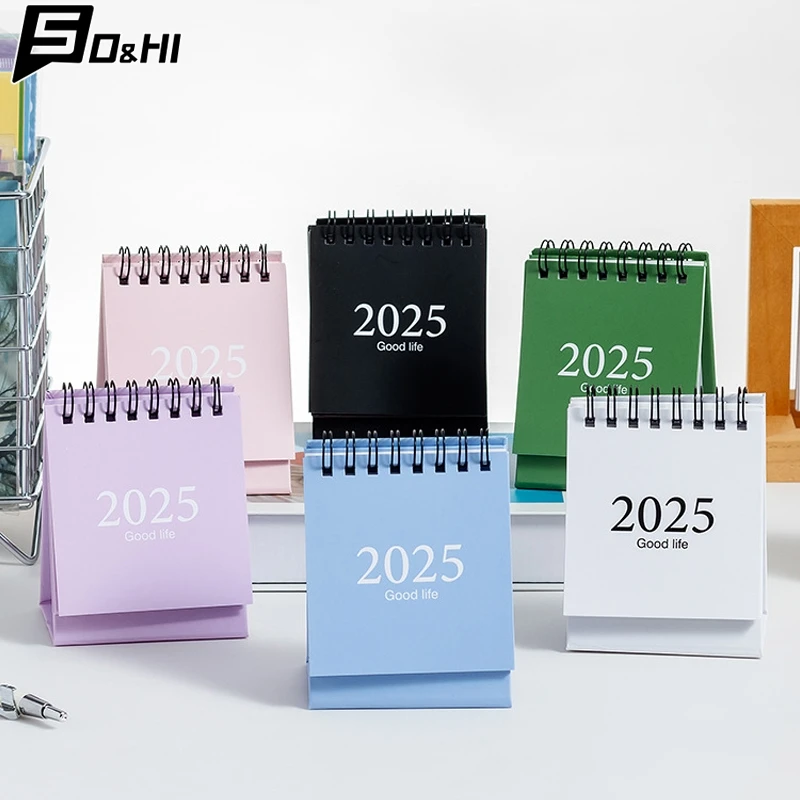 2025 Desk Calendar Yearly Monthly Daily Planner Time Manegement Schedule Organizers To Do List Calendar Books Memo Pad